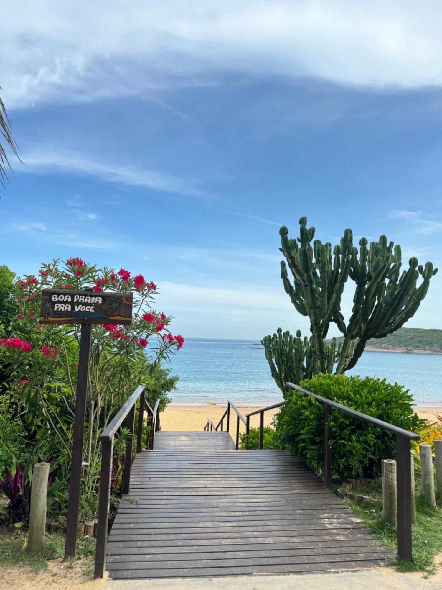 Enseada Azul - Apto 150M Da Praia De Peracanga Guarapari Exteriör bild